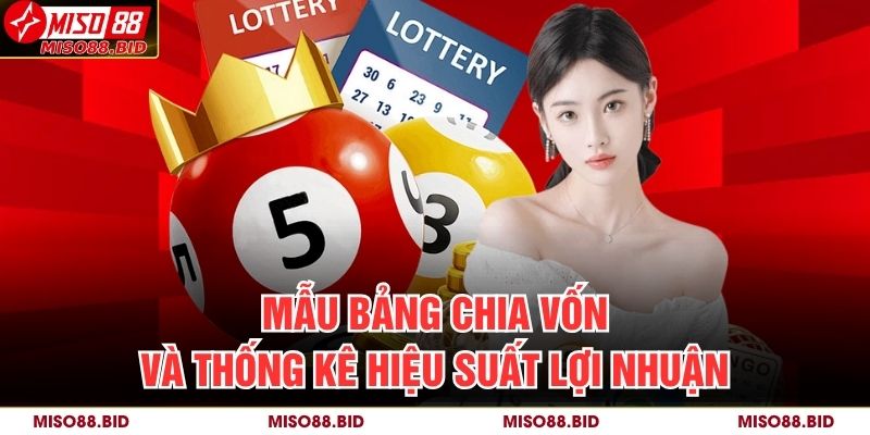 Mẫu bảng chia vốn và thống kê hiệu suất lợi nhuận